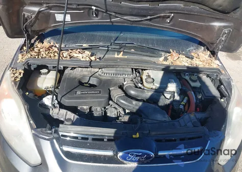 2013 Ford C-Max Hybrid Se from USA, damaged, VIN 1FADP5AU8DL532702